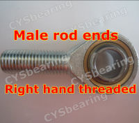 M6 fish eye KA6-D SAJK6C POS6EC TSM6C DM6 male metric right hand threaded M6X1 rod ends joint bearing-Naoei