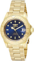 Invicta Mens Pro Diver Stainless Steel Automatic-self-Wind Stainless-Steel Strap, Gold, 20 Casual Watch (Model: 26997)