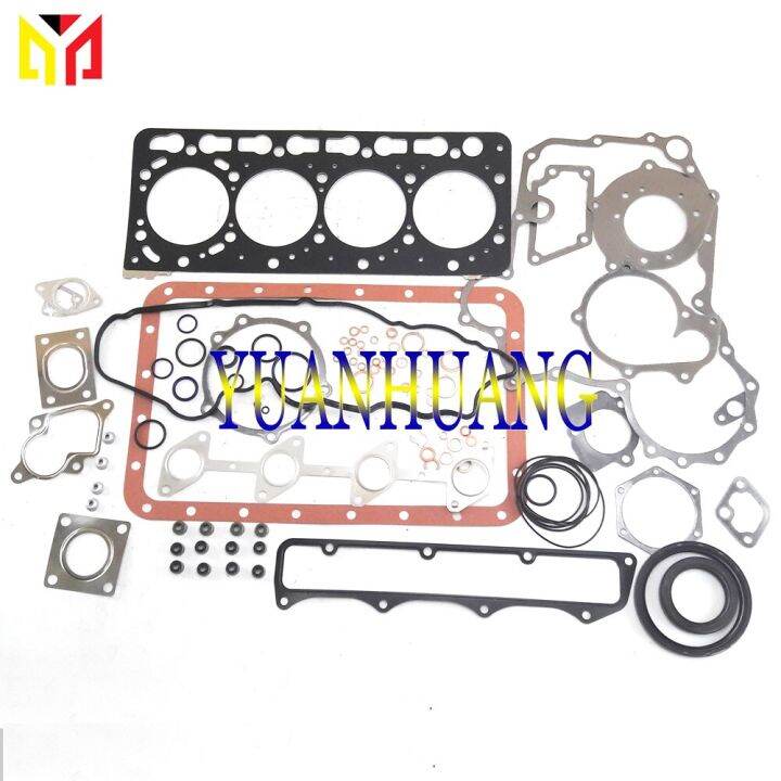 V3300 V330012V Engine Full Gasket Kit Overhual Set For KUBOTA Excavator Tractor Diesel Cylinder