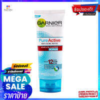 การ์นิเย่เพียวมัลติแอคชั่นสครับ100มล.ผลิตภัณฑ์ดูแลผิวหน้าGARNIER PURE MULTI-ACTION SCRUB 100ML