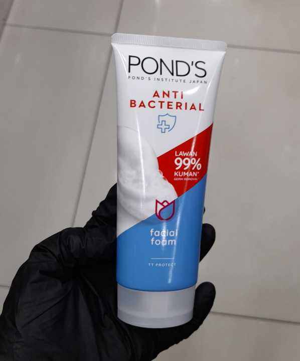 Ponds Anti Bacterial Facial Foam 100g Lazada 3355