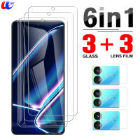 อุปกรณ์ป้องกันกระจกกันรอยกระจก GTNeo5SE 6In1เคสสำหรับ Realme GT Neo5 SE GT Neo 3T GT Neo2 Realmi Neo 5SE 5 SE 5G 6.74 "แก้วป้องกันกล้อง