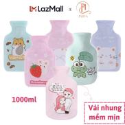 Túi chườm nóng đau bụng kinh Blue Cat Puha 1000ml