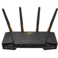 ⚡️0%⚡Asus ROUTER  (เราเตอร์) Network TUF-AX4200 : Wireless AX4200 Dual Band  Gigabit WiFi 6 Gaming Router /4X network efficiency with OFDMA and 160 MHz channels/Warranty3 Years