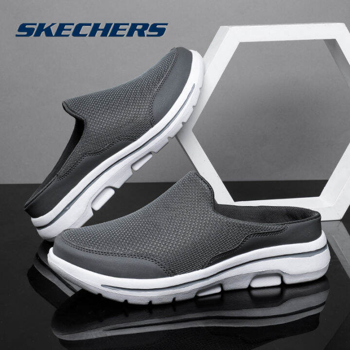 skechers-gowalk4-สเก็ตเชอร์ส-summits-รองเท้าผู้หญิง-uinsex-plus-size-eu35-eu48-eu47-summits-sport-shoes-รองเท้าผู้หญิง-eu46-slippers-mens-casual-shoes-รองเท้าผู้ชายแฟชั่นครึ่งส้น