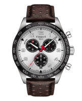 Tissot PRS 516 Chronograph ทิสโซต์ พีอาร์เอส 516 โครโนกราฟ สีเทา น้ำตาล T1316171603200 นาฬิกาสำหรับผู้ชาย