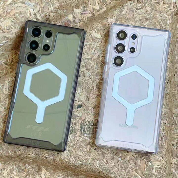 UAG Magsafe Plyo Translucent Ash Case for Samsung Galaxy S2 S23 Ultra