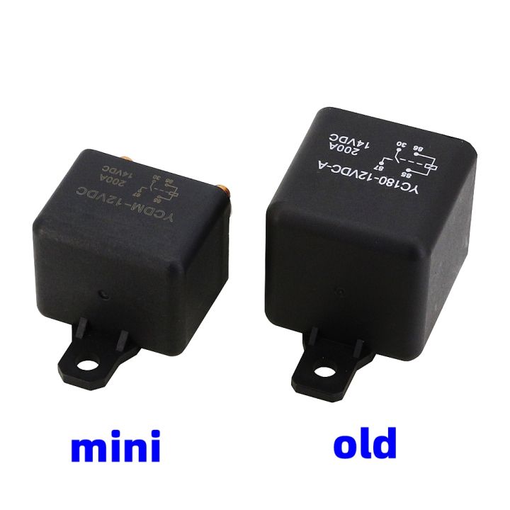 all-new-200a-high-current-start-relay-12-24v-yc180-12-24vdc-a-type-intermittent-2-4w-high-power-automotive-relay