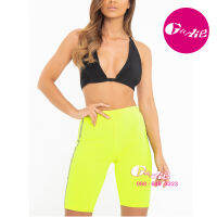 【GURLIE】Biker Short / Leggings (นีออน) ผ้ายืด เก็บทรง สุดนิ่ม ผ้า Rayon พรีเมี่ยมเกาหลี ยาว 17 นิ้ว ยืดสุดๆ 40-42 นิ้ว (เลกกิ้ง)