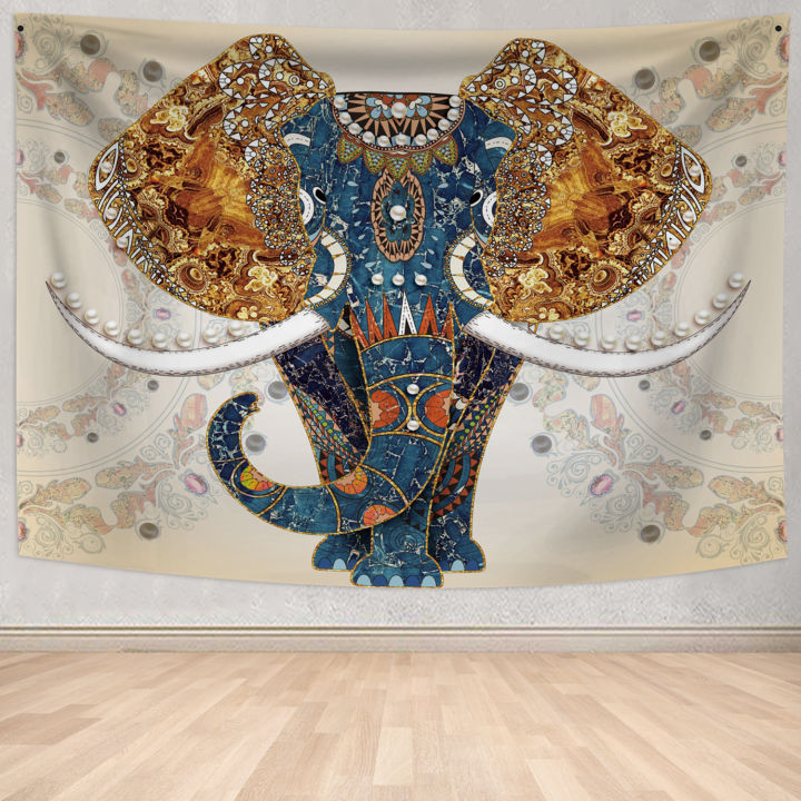 cw-3d-mural-elephant-tapestry-wall-hanging-bohemian-hippie-aesthetics-tapestry-for-bedroom-background-cloth-printing-home-decor