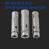 M6 M8 M10 M12 304 Stainless Steel/SUS Fish Scale Tube Three-piece One-piece Gecko Internal Expansion Bolt Concrete Anchor Screw Screw Nut Drivers