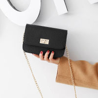 2023 New Chic Chain Small Square Bag One Shoulder Messenger Bag Fashion Versatile Female Bag Student Mini Small Bag