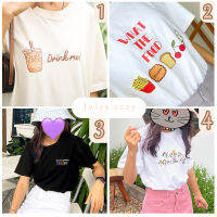 เสื้อยืด cotton 100% ลายน่ารัก | designed by julyy.cozy