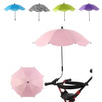 UV Protection Sunscree Rainproof Baby Umbrella Infant Stroller Cover Can Bent Freely Does Not Rust Universal Stroller Accessorie