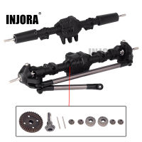 INJORA 1:10 RC Crawler Complete Differential Axle สำหรับ Axial SCX10 II 90046 90047 RC รถอะไหล่อัพเกรด