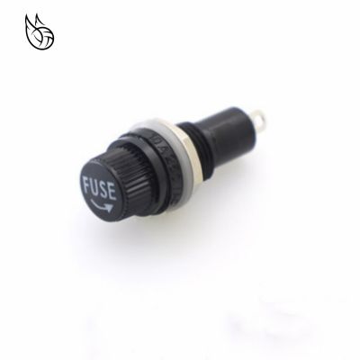 10PCS Automobile Fuses Insurance Pipe Seat Panel Mounting Fuse Holder 12mm BLX-1 Fuse Holder 5X20