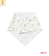 SET 3 TÃ VẢI TAM GIÁC COTTON MỀM MẠI IN NHIỀU HÌNH BABIBOO - BB139