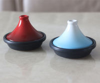 Le Creuset Mini Taji Pot หม้อสตูว์ ถ้วย ชาม จาน