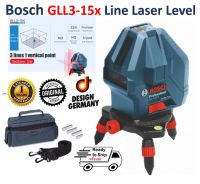 ส่งฟรี+ประกัน 1ปีเต็ม Bosch GLL3-15x เลเซอร์ แนว ระดับ Bosch GLL3-15x Line Laser Level แม่นยำ ทนทาน ใช้งานง่าย