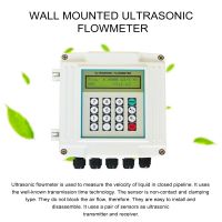 【YD】 Wallmounted Ultrasonic Digital Flowmeter Pipe External Clip and Cold Sensor DN50-700mm