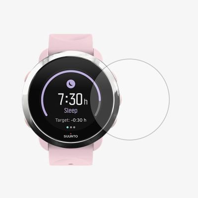 □ Ochronna folia ze szkła hartowanego przejrzysta ochrona ochrony dla Suunto 3 Fitness Sport zegarek Smartwatch zegarek Smartwatch wyświetlacz zabezpieczenie ekranu