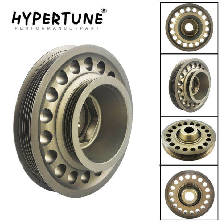 Hypertune - Racing Aluminum LightWeight OEM Size Crankshaft Pulley For ...