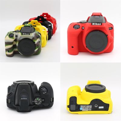 เกราะซิลิโคนแบบนิ่มเคสตัวกล้องสำหรับ Nikon D600 D610 D7100 D7200 D7000 D5500 D5600 D7500 D5300 D750 D5200ฝาครอบป้องกัน