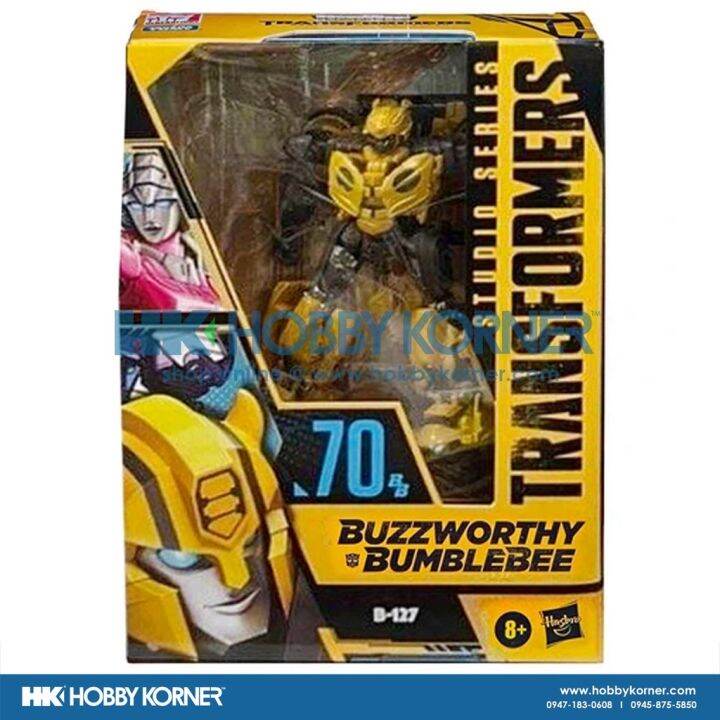 HASBRO Buzzworthy Bumblebee Studio Series Deluxe SS-70BB B-127 | Lazada PH