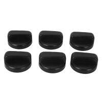 ○◙❀ Practical 6 PCS Kitchen Black Plastic Gas Stove Cooker Control Knobs