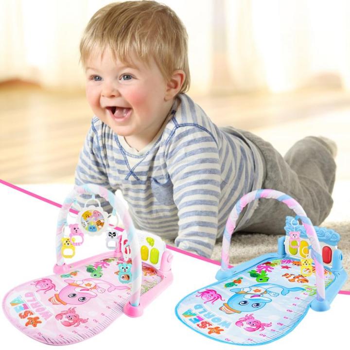 newborn-baby-gym-mat-breathable-activity-gym-mat-with-musical-multifunctional-baby-fitness-music-toys-funny-play-piano-gym-piano-play-tummy-time-mat-for-newborn-0-1-year-old-kindness