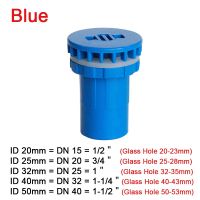 ID 20 25 32 40 50mm Blue PVC Pipe Straight Aquarium Fish Tank Joint Home DIY Water Supply Tube Drain Fittings Drainage Connector