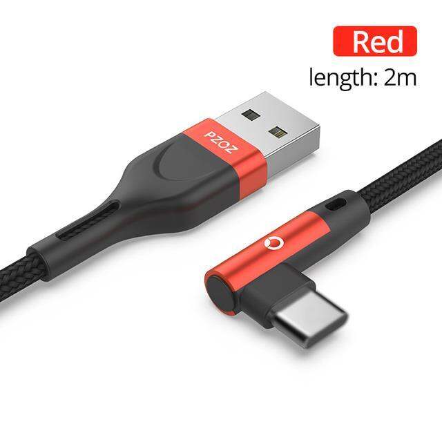 pzoz-สายเคเบิล90องศา-usb-type-c-ไมโคร-usb-c-ชาร์จเร็ว-microusb-type-c-สำหรับ-xiaomi-redmi-note-9s-8-pro-usb-c-และดาต้า