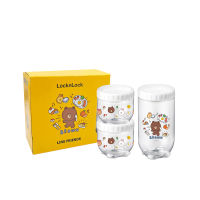 LocknLock ชุดขวดโหลใส่อาหารแห้ง Interlock Set LINE Friends รุ่น LocknLock INL301S1LF