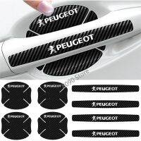 Hot New PVC Car Door Bowl Anti-collision Emblem Sticker Auto Handle Scratch Resistant Protective Badge Decal for Peugeot 5008 4008 308 208 zhi