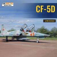 K48123จลน์โมเดลเครื่องบินพลาสติกเสื้อยืดพิมพ์ลาย CF-5D ระดับ1/48ชุดแบบจำลองสำหรับคอลเลคชั่นงานอดิเรกแบบทหารของเล่น DIY การก่อสร้างเครื่องบิน