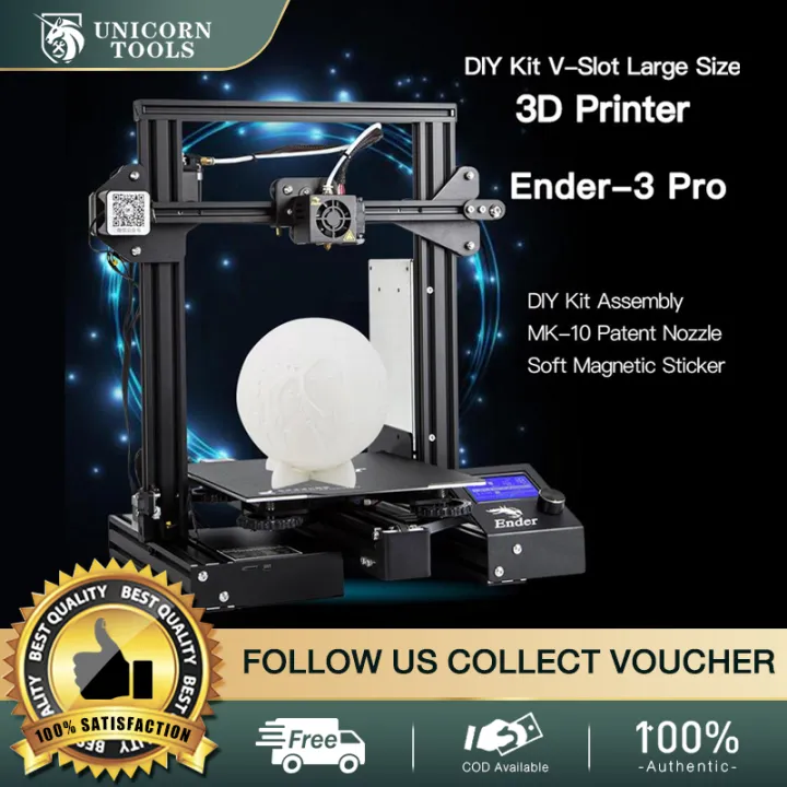 Unicorn Ender 3D Printer Fully Open Source with Resume Printing All Metal  Frame FDM DIY Printers with Resume Printing Function 220x220x250mm Makerlab  Electronics ender Lazada PH