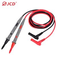 Jcd Probe Multimeter นำ PLED สำหรับมัลติมิเตอร์แบบดิจิทัลปลายเข็ม20a 1000V สายปากกาลวดสอบสวนเครื่องทดสอบไฟฟ้ามัลติมิเตอร์