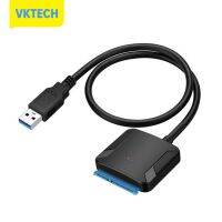 [Vktech] อะแดปเตอร์ SATA เป็น USB USB 3.0ไปยัง Sata 3สำหรับ2.5in ไดรฟ์ฮาร์ดดิสก์3.5in