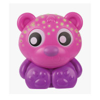 Playgro Goodnight Bear Nightlight Goodnight ของเล่นลูกหมีสีชมพู ฉายแสงตอนกลางคืน