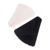 10pcs Disposable Hat Sweat Absorbing Pad Golf Liner Brim Sticker Sweat Unisex Hat Adhesive Collar Pad Self Shirt Deodor I6R9