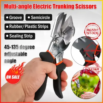 Trim Angle Scissors Adjustable Multi Angle Gasket Shear Scissors