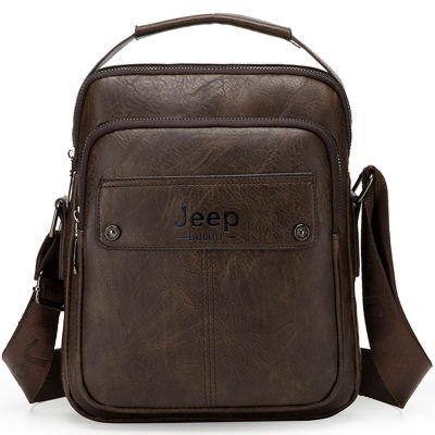 JEEP BULUO New Style 100 High Quality Brand Mans Fashion Business Messenger Shouder Messenger Bag Causal Crossbody Tote Bags