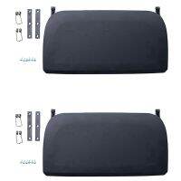 2X Storage Pocket Replacement Car Seat Back Panel Cover Storage for 5/7 Series F10 F11 F18 F07 F01 52109173668