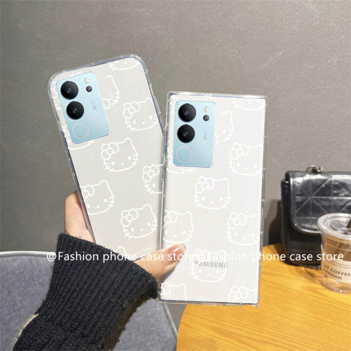 phone-case-เคส-vivo-v29-5g-vivo-v29e-v29-pro-v27e-v27-v25e-v25-pro-5g-ยอดนิยมเคสนิ่มซิลิโคนวาดการ์ตูนเฮลโลคิตตี้น่ารัก2023