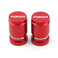 สำหรับฮอนด้า Forza300 Forza 125 300 2017 2018 2019วาล์วยางรถมอเตอร์ไซค์อากาศพอร์ตก้านฝาครอบฝาครอบอุปกรณ์อะลูมิเนียม Cnc ปลั๊ก