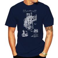 Buchi Two Stroke Engine Tee T Mechanic Gift Engine Blueprint Automotive Engineer Tshirt Latest New Style