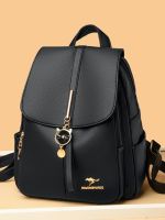 Leather Backpack Women 2023 New Casual Large-capacity Leather Mommy Bag Fashion Versatile Soft Leather Travel Backpack
