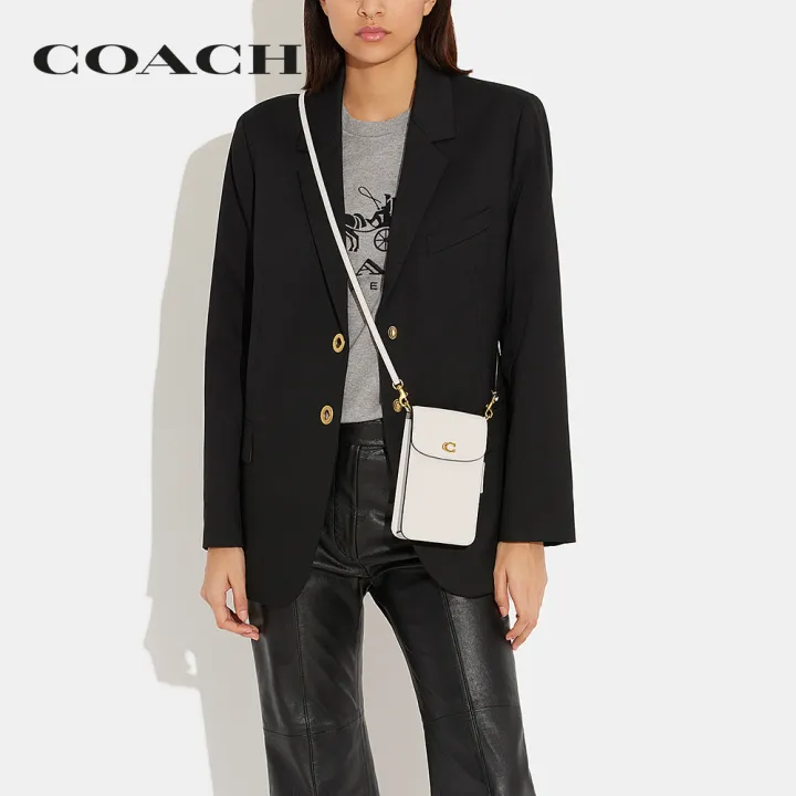 coach-กระเป๋าสะพายข้างผู้หญิงรุ่น-phone-crossbody-สีขาว-ch815-b4-ha