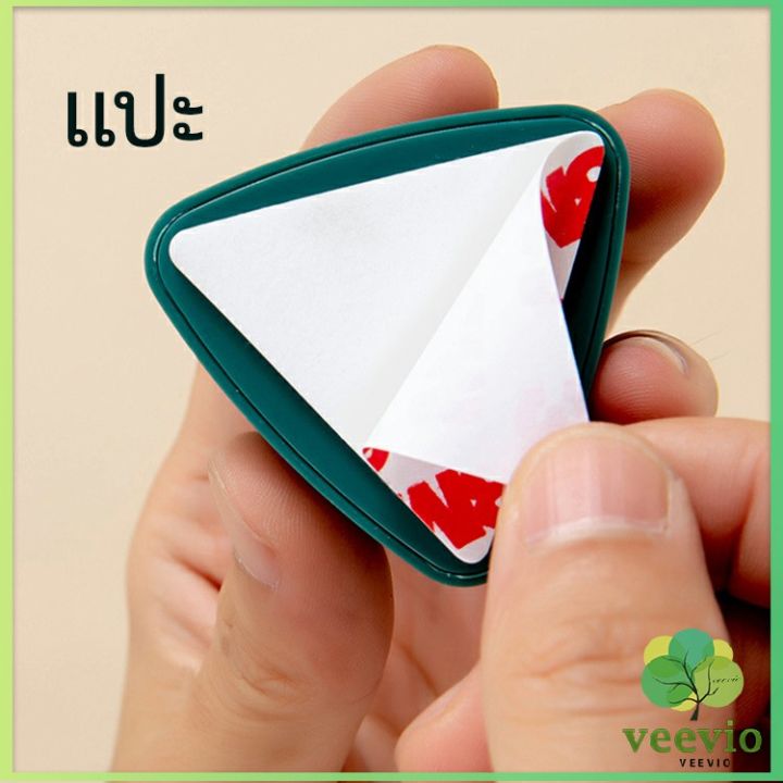 veevio-ที่แขวนผ้าติดผนัง-แบบสามเหลี่ยม-ที่แขวนผ้าเช็ดมือ-ที่แขวนอเนคประสงค์-towel-hook