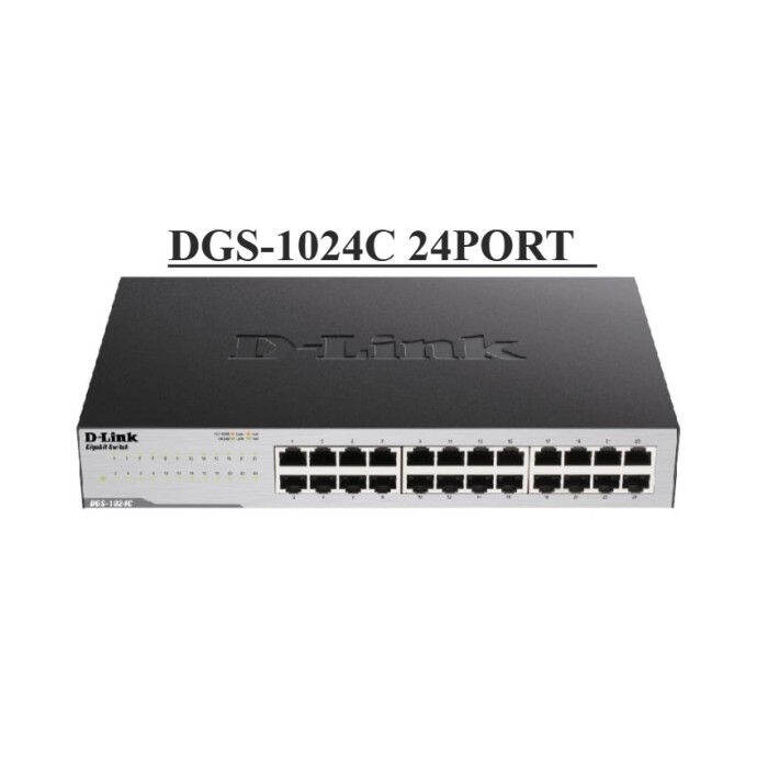 D-Link DGS-1024C 24 Port Unmanaged Sta…